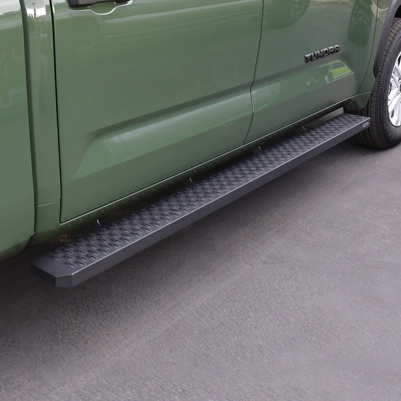 Westin Grate Steps Running Boards 90 in - Textured Black - eliteracefab.com