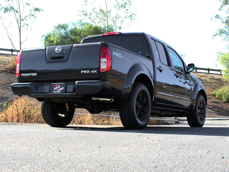 aFe MACHForce XP Exhausts Cat-Back SS-409 EXH CB Nissan Frontier 05-09 V6-4.0L - eliteracefab.com