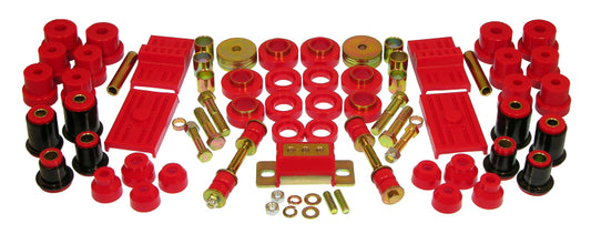 Prothane Total Vehicle Suspension Bushing Kit for 1980–1981 Chevy Camaro, Red – 7-2030