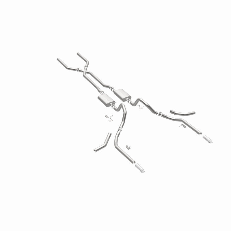 MagnaFlow 65-68 Chevy Impala All V8 Multiple Exit Options Crossmember-Back Perf Exhaust Magnaflow