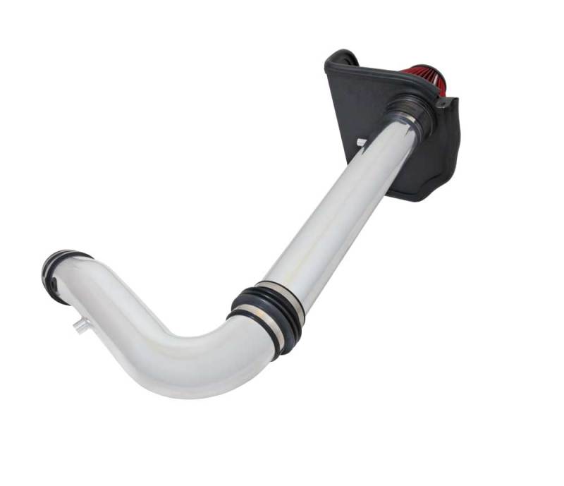 Spectre 11-17 Challenger/Charger 3.6L Air Intake Kit - Polished w/Red Filter - eliteracefab.com