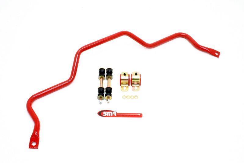 BMR REAR SWAY BAR KIT W/BUSHINGS HOLLOW 25MM RED (82-02 F-BODY) - eliteracefab.com