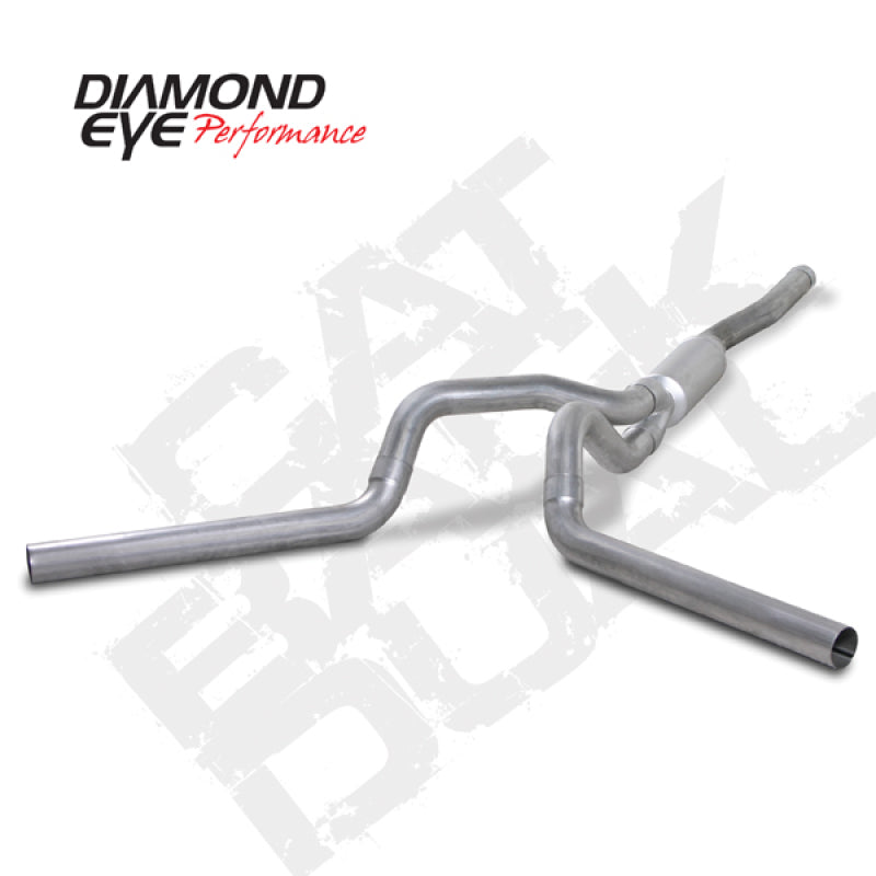 Diamond Eye KIT 4in CB DUAL AL CHEVY/GMC 6.6L 2500/3500 2006-2007.5 Diamond Eye Performance