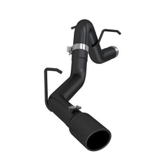 MBRP 16-19 Chevy/GMC Colorado/Canyon Duramax 3in Filter Back Single Side Black Coated Exhaust System - eliteracefab.com