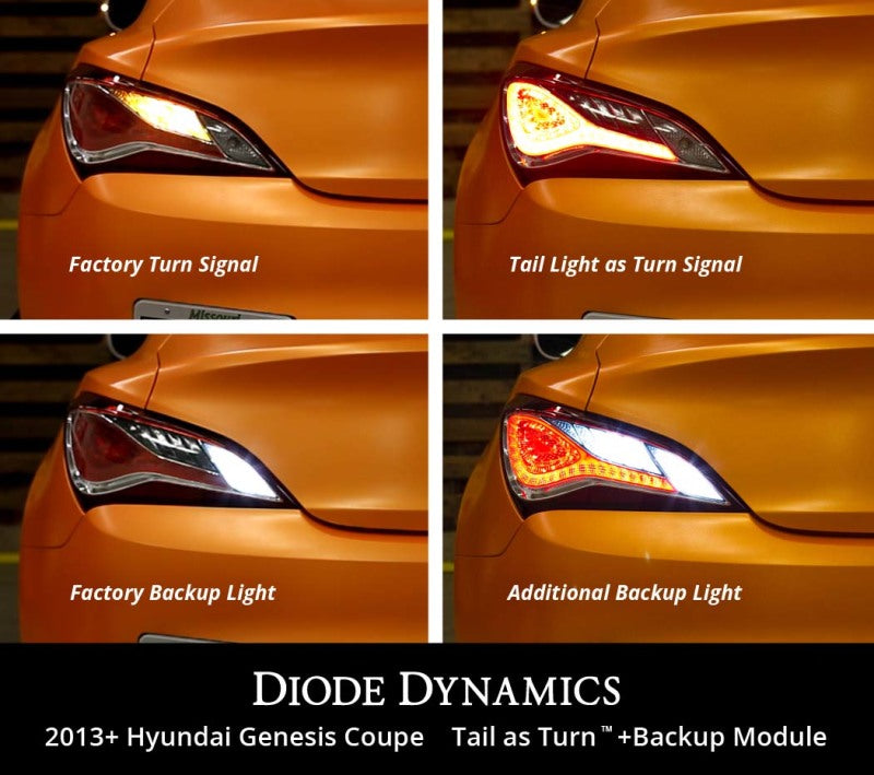 Diode Dynamics 13-16 Hyundai Genesis Coupe Tail as Turn +Backup Module (USDM) Module Only