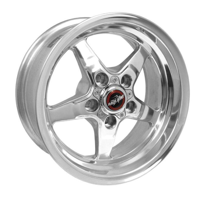 Race Star 92 Drag Star 15x7.00 5x4.50bc 3.50bs Direct Drill Polished Wheel