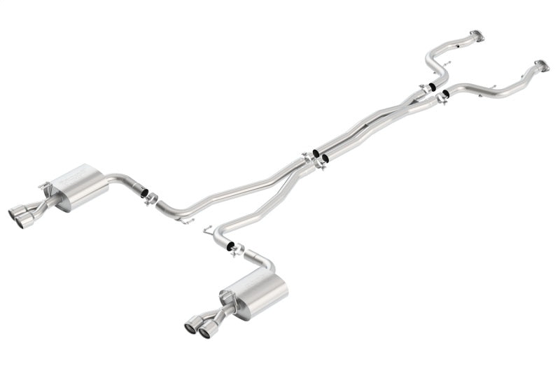 2008-2009 Pontiac G8 GT Cat-Back Exhaust System S-Type Part # 140287 - eliteracefab.com