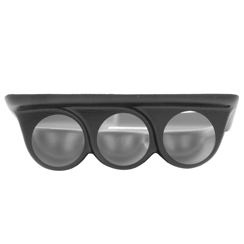 Autometer 99-03 Ford Super Duty 52mm Black Triple Under Dash Pod 15018