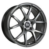 Enkei M52 17x7.5 40mm Offset 5x114.3 Bolt Pattern 72.6mm Bore Dia Hyper Black Wheel