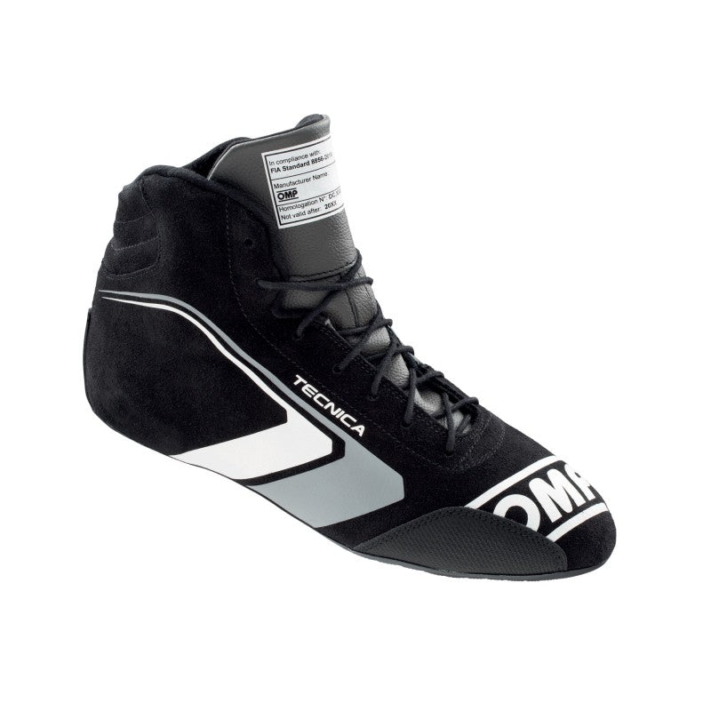 OMP Tecnica Shoes Black/Anthracite - Size 40 (Fia 8856-2018)