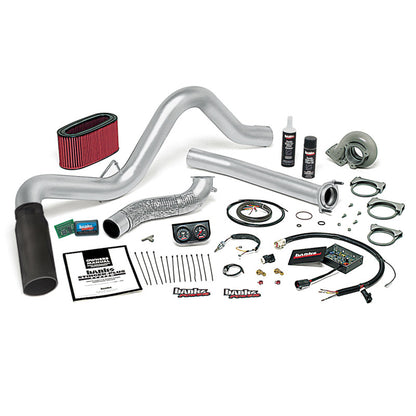 Banks Power 94-95.5 Ford 7.3L Man Stinger-Plus System  Single Exhaust Black