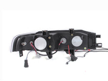 Load image into Gallery viewer, ANZO USA Honda Accord Projector Headlights W/ Halo Black 1pc; 1990-1993 - eliteracefab.com