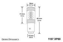 Load image into Gallery viewer, Diode Dynamics 1157 LED Bulb XP80 LED - Amber Four