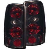 ANZO USA Chevrolet Suburban Taillights Smoke; 2000-2006