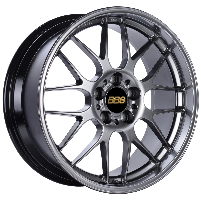 BBS RG-R 19x9 5x120 ET20 Diamond Black Wheel -82mm PFS/Clip Required BBS