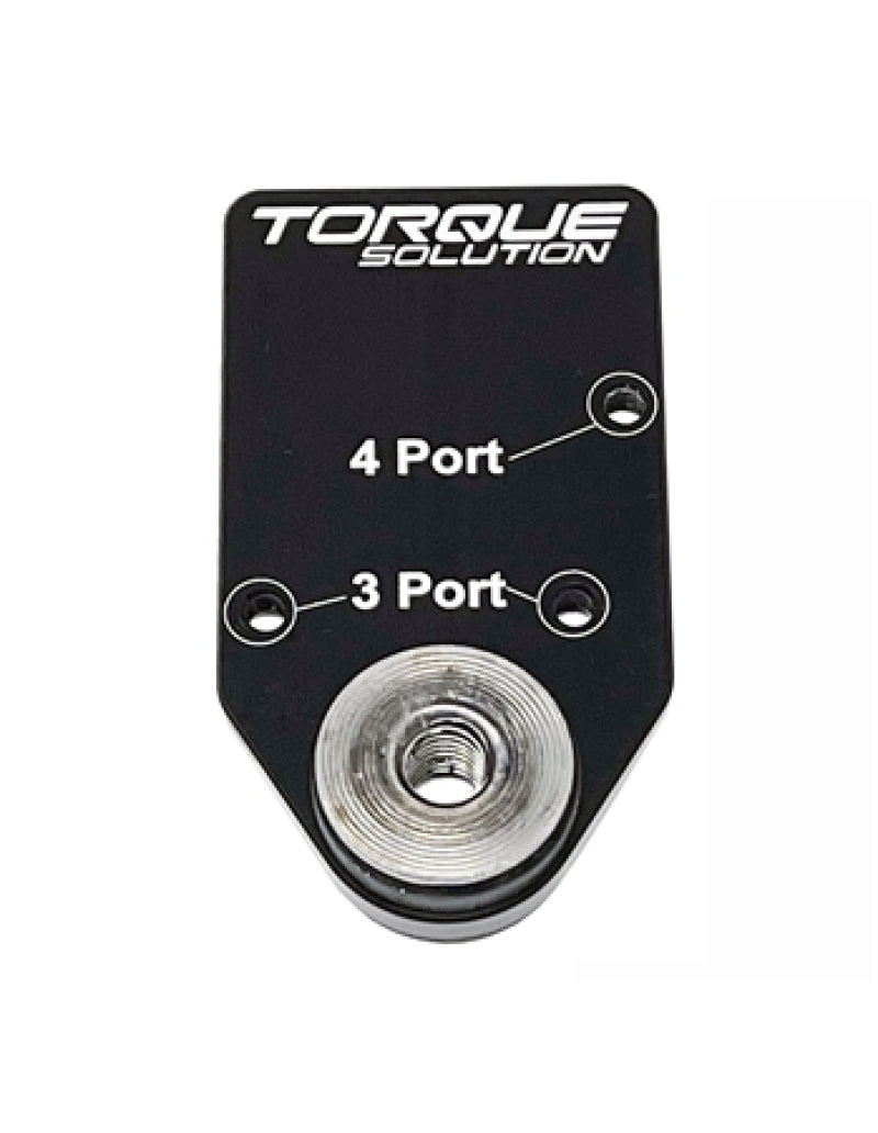 Torque Solution Billet MAC Valve Mount Bracket - For 3/4 Port MAC Solenoid Valves - eliteracefab.com