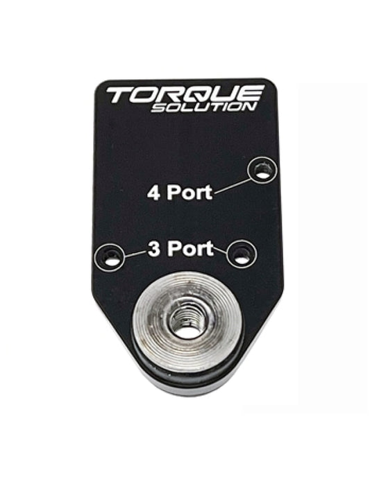 Torque Solution Billet MAC Valve Mount Bracket - For 3/4 Port MAC Solenoid Valves - eliteracefab.com