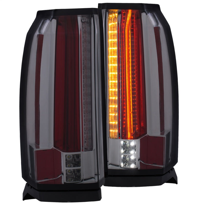 ANZO USA GMC Yukon/Yukon Xl Led Taillights Smoke; 2015-2017 - eliteracefab.com