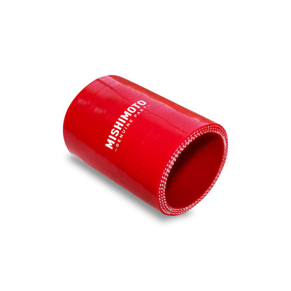 Mishimoto 3.5 Inch Straight Coupler - Red - eliteracefab.com