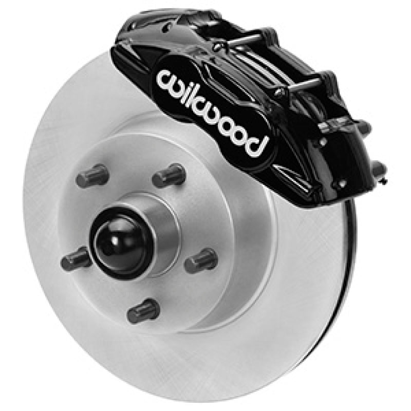 Wilwood 65-67 Ford Mustang D11 11.29 in. Vtd. Brake Kit w/ Flex Lines Wilwood