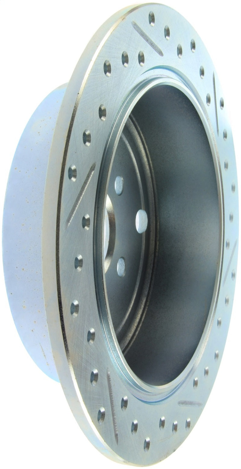 StopTech Select Sport 09-13 Subaru Forester Slotted and Drilled Right Rear Rotor - eliteracefab.com