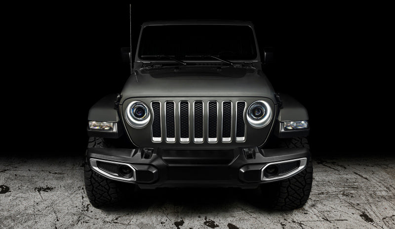 Oracle Jeep JL/Gladiator JT Oculus Switchback Bi-LED Projector Headlights - Amber/White Switchback - eliteracefab.com