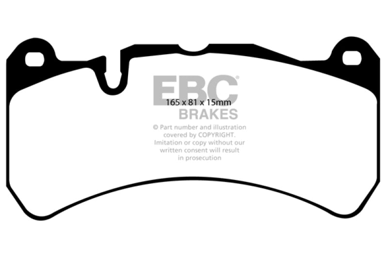 EBC 07-08 Ferrari 430 Scuderia 4.3 Bluestuff Front Brake Pads - eliteracefab.com