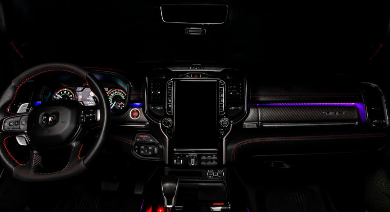 Oracle 19-22 Ram Fiber Optic LED Interior Ambient Dash Kit - ColorSHIFT (3PCS) - ColorSHIFT - eliteracefab.com