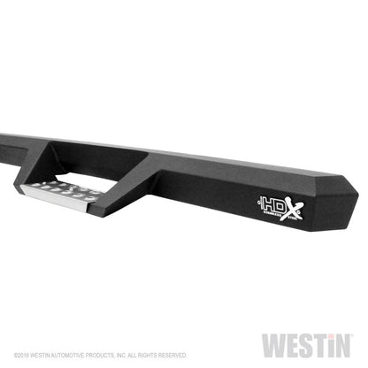 Westin 2019 Chevrolet Silverado/Sierra 1500 Crew Cab Drop Nerf Step Bars - Textured Black - eliteracefab.com