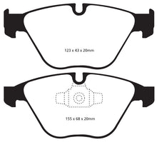 Load image into Gallery viewer, EBC 13+ BMW X1 2.0 Turbo (28i) Greenstuff Front Brake Pads - eliteracefab.com