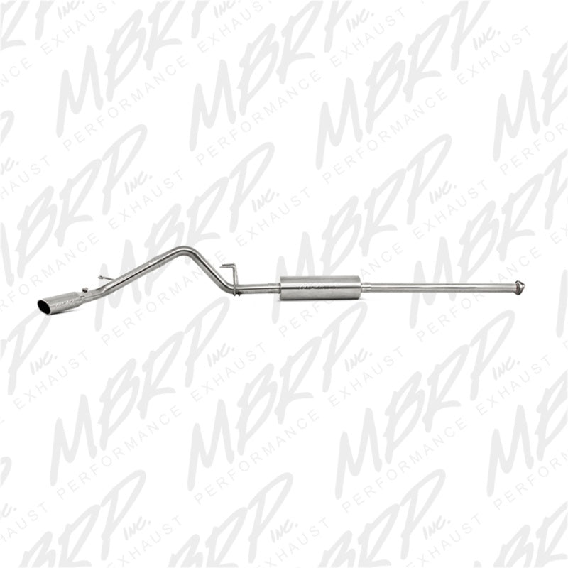 MBRP 05-13 Toyota Tacoma 4.0L EC/CC Cat Back Single Exit Aluminized Exhaust - eliteracefab.com