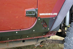 Fishbone Offroad 07-18 Jeep Wrangler JK 4 Door Rocker Guards Scale Armor