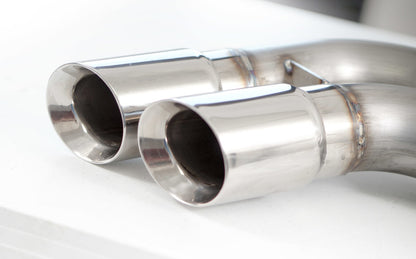 Stainless Works 2010-14 Ford Raptor Exhaust X-Pipe Turbo Resonator Front Passenger Rear Tire Exit Stainless Works