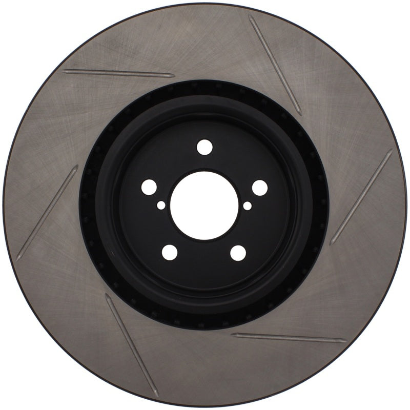 STOPTECH POWER SLOT 04 STI FRONT RIGHT SPORTSTOP SLOTTED ROTOR, 126.47019SR - eliteracefab.com