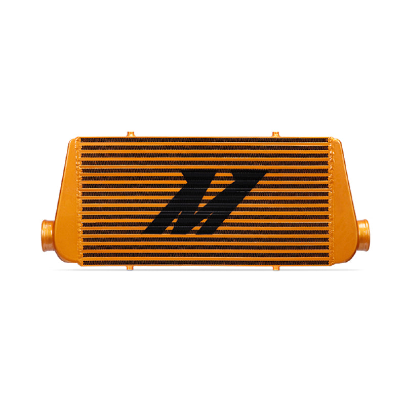 Mishimoto Universal Gold R Line Intercooler Overall Size: 31x12x4 Core Size: 24x12x4 Inlet / Outlet - eliteracefab.com