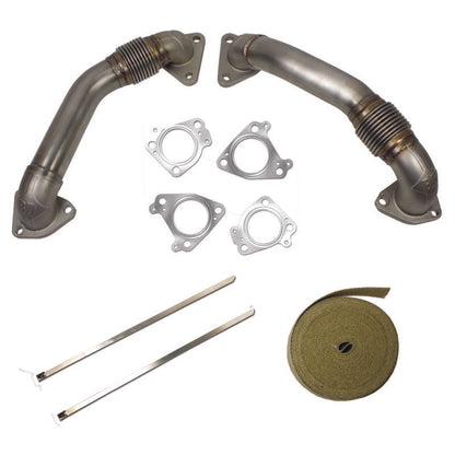 BD Diesel UpPipe Kit - Chevy 2001-2012 Duramax 6.6L - eliteracefab.com