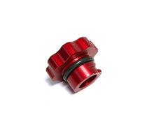 Load image into Gallery viewer, Fleece Performance 01-16 GM 2500/3500 Duramax Billet Oil Cap Cover - Red - eliteracefab.com