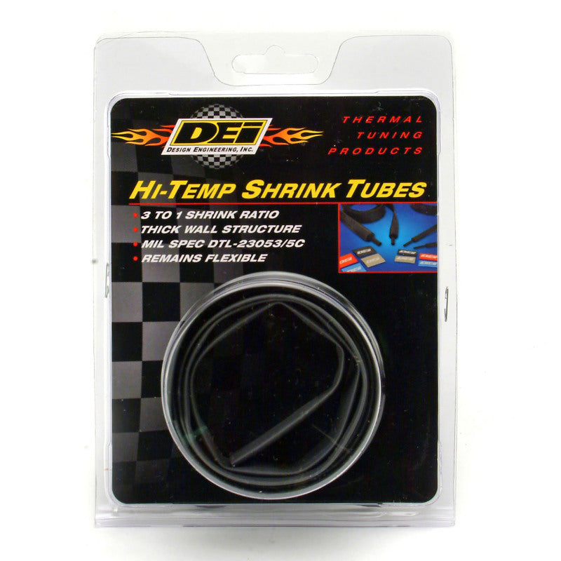 DEI Hi-Temp Shrink Tube 12mm x 4ft - Black DEI