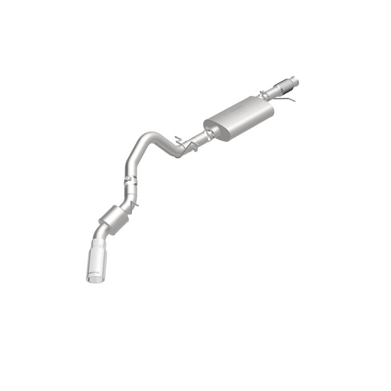 MagnaFlow MF Series SS Cat-Back Exhaust Single Passenger Side Rear Exit 2015 Cadillac Escalade Magnaflow