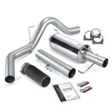 Load image into Gallery viewer, Banks Power 04-07 Dodge 5.9L 325Hp SCLB/CCSB Monster Exhaust System - SS Single Exhaust w/ Black Tip