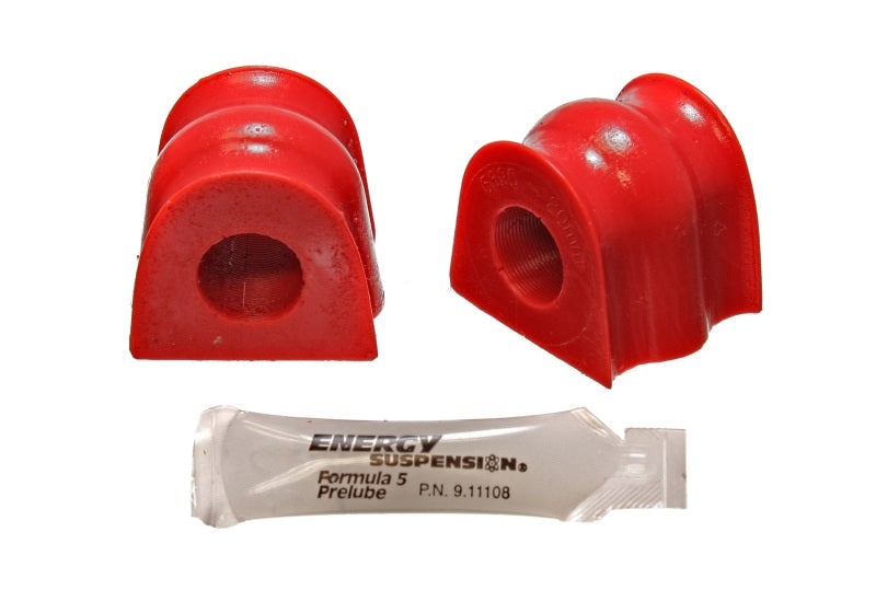 Energy Suspension 02-06 Subaru Impreza/WRX Red 20mm Front Sway Bar Bushing Set - eliteracefab.com