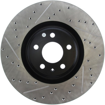 StopTech Slotted & Drilled Sport Brake Rotor - eliteracefab.com