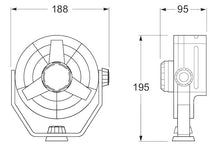 Load image into Gallery viewer, Hella Fan Turbo 2Speed 24V Blk