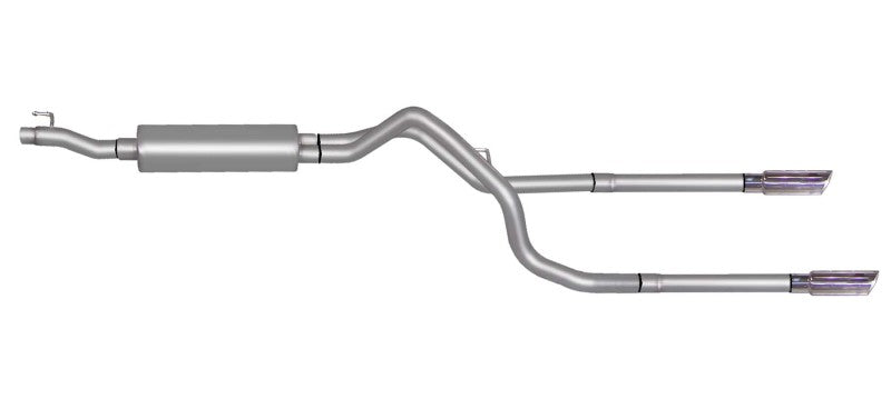 Gibson 02-05 Dodge Ram 1500 SLT 4.7L 2.5in Cat-Back Dual Split Exhaust - Stainless Gibson