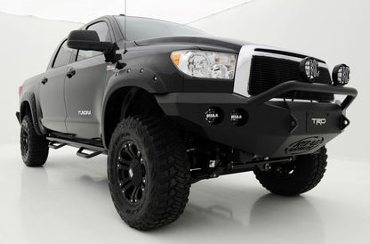 Road Armor 07-13 Toyota Tundra Stealth Front Winch Bumper w/Pre-Runner Guard - Tex Blk Road Armor