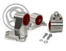 Load image into Gallery viewer, Innovative 94-01 Acura Integra Billet Conversion Silver Aluminum Mount Kit (B/D Series) 85A Bushings