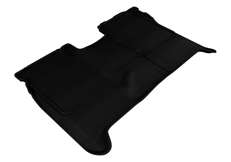 3D MAXpider L1NS06321509 2004-2015 Nissan Titan Crew Cab Kagu 2nd Row Floormats - Black