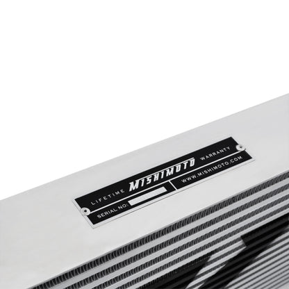 Mishimoto Universal Silver R Line Intercooler Overall Size: 31x12x4 Core Size: 24x12x4 Inlet / Outle - eliteracefab.com