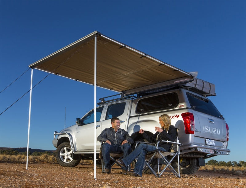 ARB Awning Kit w/ Light 8.2ft x 8.2ft (Includes Light Installed) - eliteracefab.com