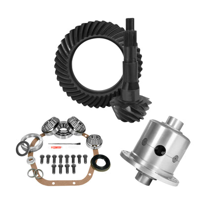 Yukon 10.5in Ford 3.73 Rear Ring & Pinion Install Kit 35 Spline Positraction Yukon Gear & Axle